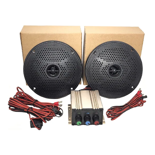12V Bluetooth Stereo Speaker System for Golf Carts