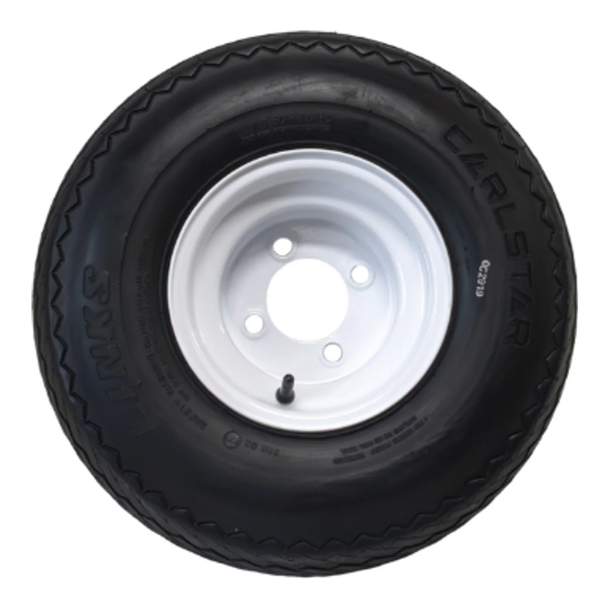 Golf Cart Tyre and New Rim 8 inch Single - image 1