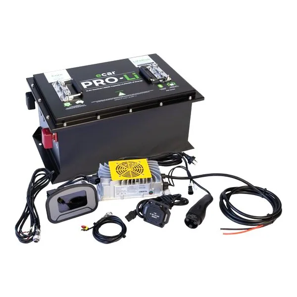 PRO-Li Core 48V 105Ah Lithium Battery Package for ECAR IKON - view 1
