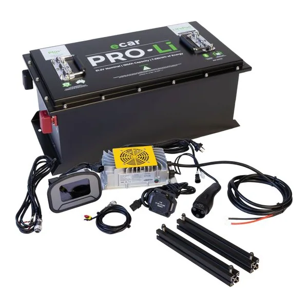 PRO-Li Plus 48V 150Ah Lithium Battery Package for ECAR 627