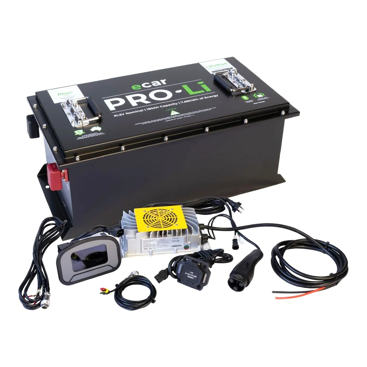 PRO-Li Plus 48V 150Ah Lithium Battery Package for ECAR IKON - image 1