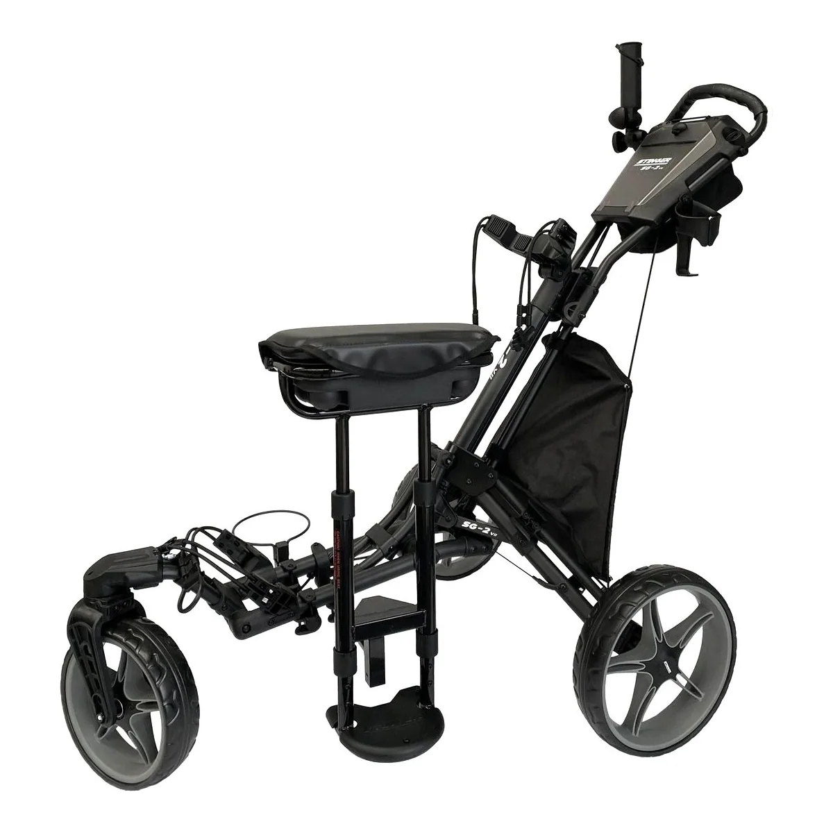 Stinger SG-2 V2 Golf Push Buggy with Seat Kit - image 1
