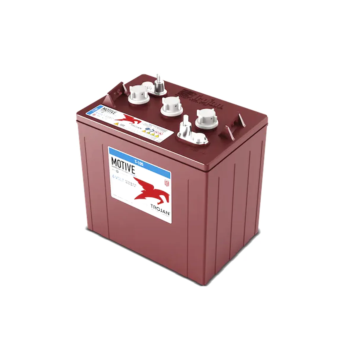 Trojan T-105 6V 225Ah Deep Cycle Golf Cart Battery - image 1