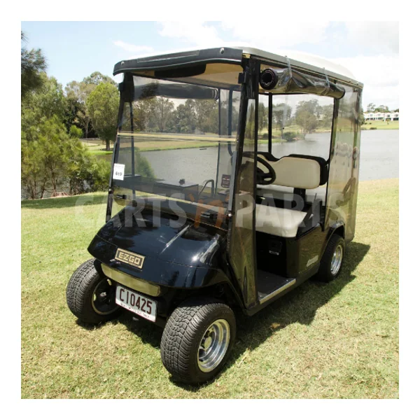 Used 2007 EZGO TXT 4 Seat Black Golf Cart