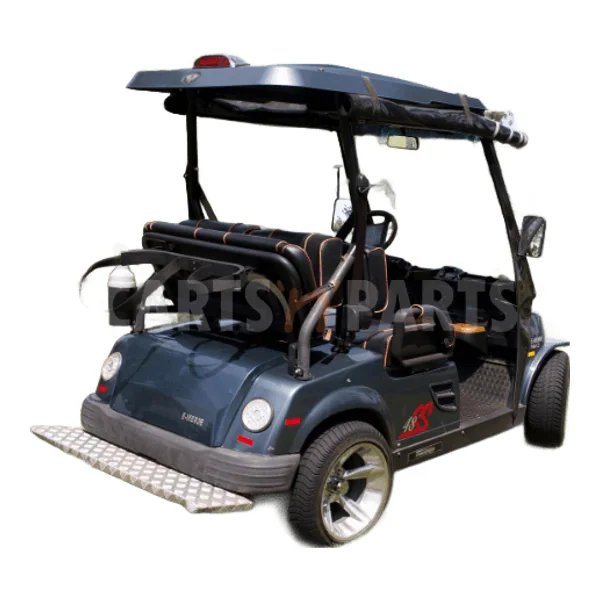 Used 2012 Tomberlin 48SS Caddy 4 Seat Blue Grey Golf Cart - view 4