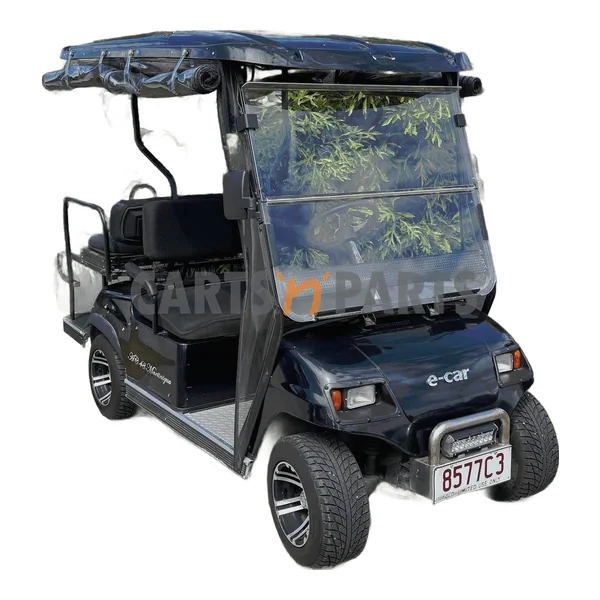 Used 2015 ECAR A4 4 Seat Black Golf Cart - view 2