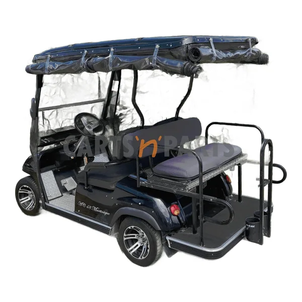 Used 2015 ECAR A4 4 Seat Black Golf Cart - view 4