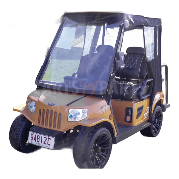 Used 2021 Tomberlin GTS 4 Seat Yellow Golf Cart - view 1