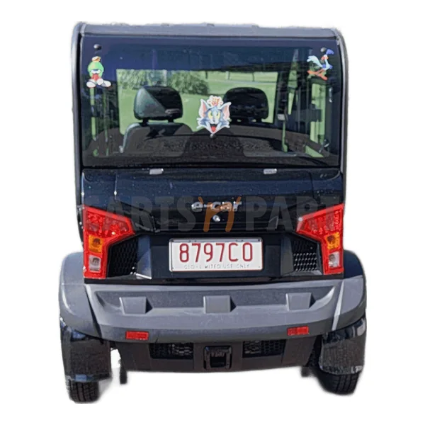 Used 2022 ECAR SDB 4 Seat Black Golf Cart - view 4