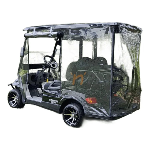 Used 2023 ECAR 627 4 Seat Black Golf Cart - view 4