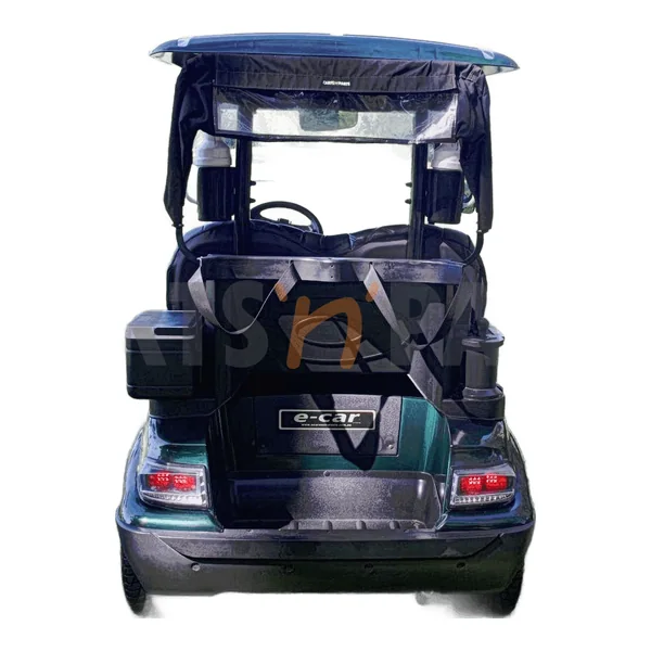 Used 2023 ECAR IKON 2 Seat Emerald Green Golf Cart - view 3