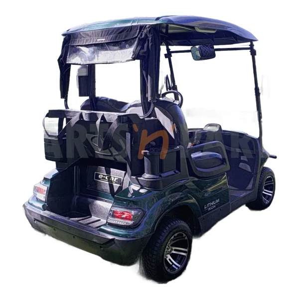 Used 2023 ECAR IKON 2 Seat Emerald Green Golf Cart - view 4